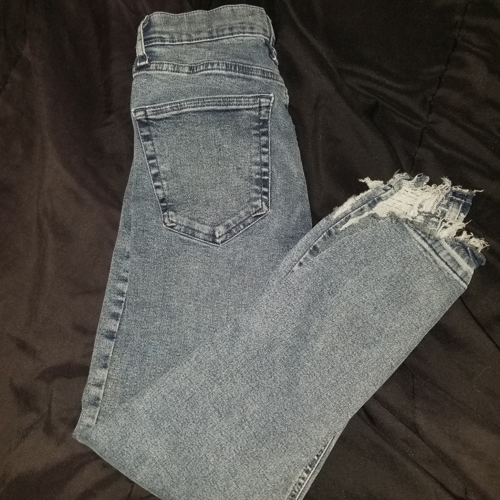 High waisted petite Jeans